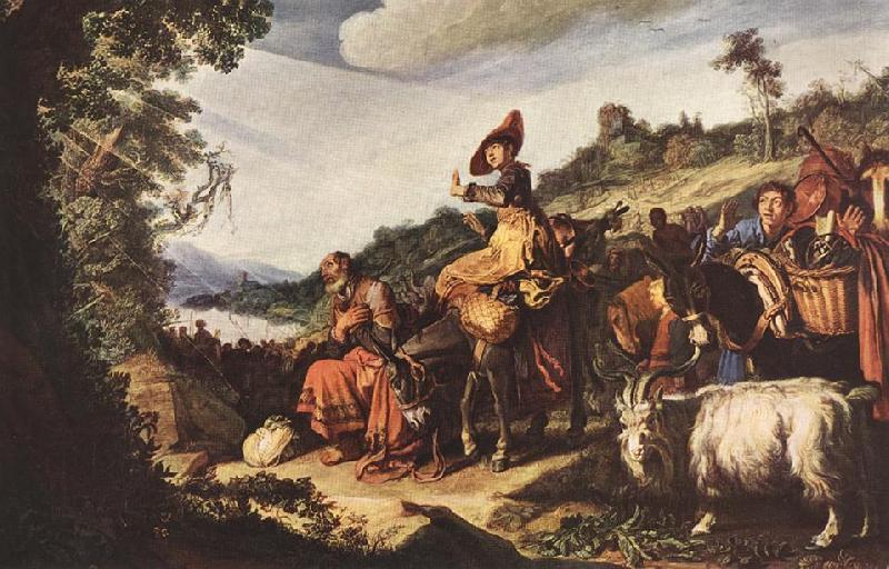 LASTMAN, Pieter Pietersz. Abraham's Journey to Canaan sg